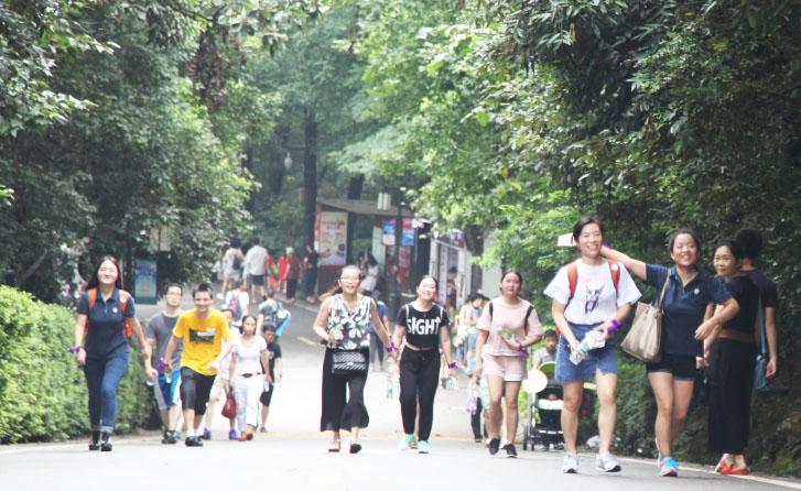 奔跑吧，wuli平臺 ——看104名好漢花式登爬岳麓山